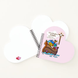 バプティスノアの箱舟の孫パーソナライズされた ノートブック