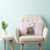 バプティスノアの箱舟の孫パーソナライズされた ランバークッション (椅子)