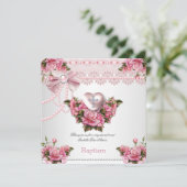 バプティスピンクシルバーハートクロスガールバラ5 招待状 (スタンド正面)