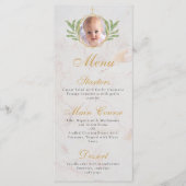 バプティスフォトボタニカル金ゴールド葉大理石の葉 メニュー (正面)