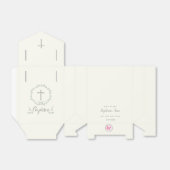 バプティスブルーアンドグリーンリーフリース フェイバーボックス (折り畳みなし)