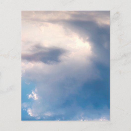 バプティスブルースカイ少年の予算の招待 チラシ (裏面)