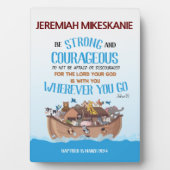 バプティスボーイノアズアークテーマ フォトプラーク (正面)