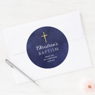 バプティスボーイ王室のブルーありがとう ラウンドシール
