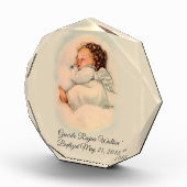 バプティスマルヴィンテージベビーガールエンジェル フォトブロック (右)