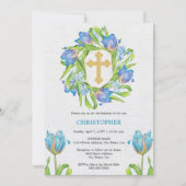 バプテエレガントィスフローラ 招待状 (正面)