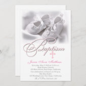 バプテエレガントィスモダン招待状 招待状 (正面/裏面)