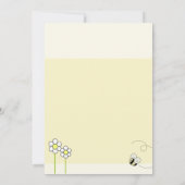 バプテスオフィクション春ビーハッピー招待状 招待状 (裏面)