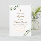 バプテスオリーブ枝 招待状 (スタンド正面)