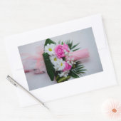 バプテスキャンドル 長方形シール (封筒)