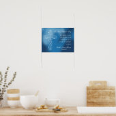 バプテスギフトカスタマイズ – バイブル通過付きプリント ポスター (キッチン)