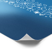 バプテスギフトカスタマイズ – バイブル通過付きプリント ポスター (角)