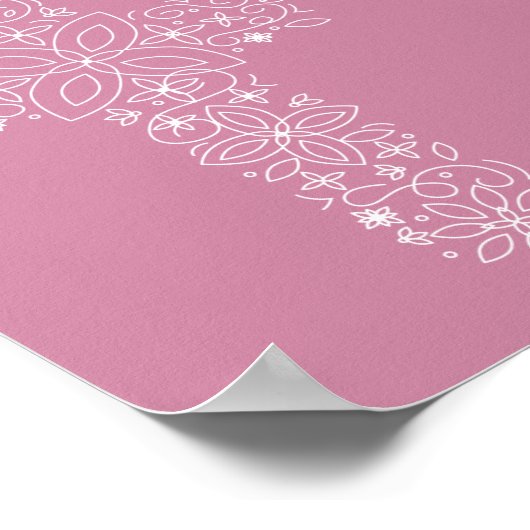 バプテスギフトカスタマイズ – バイブル通過付きプリント ポスター (角)