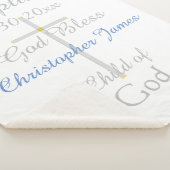 バプテスクロスボーイブルースターラトルミディアム シェルパブランケット (3/4)