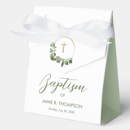 バプテスグモダンリーンリース金ゴールドクロスカスタム フェイバーボックス (正面)