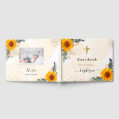 バプテスサンフラワーユーカリの緑の写真 ゲストブック (全面)