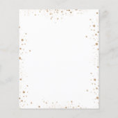 バプテスサンフラワーユーカリプトゥス予算の招待 チラシ (裏面)