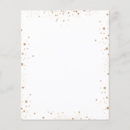 バプテスサンフラワーユーカリプトゥス予算の招待 チラシ (裏面)