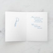 バプテススススーツの孫ベビーブルー カード (内部)