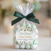 バプテスステッスペインのクバウティスモ可愛い緑葉色の ラウンドシール