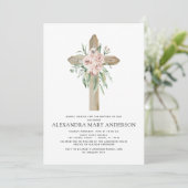 バプテスダスティピンクローズグリーンユーカリプトゥスインビタ 招待状 (スタンド正面)