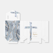 バプテスダスティブルーアゲート聖十字架 フェイバーボックス (折り畳みなし)