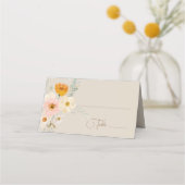 バプテスデリケート花束座席表 プレイスカード (裏面)