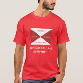 バプテストのミームクラブ: 調整器(暗い) Tシャツ (正面)