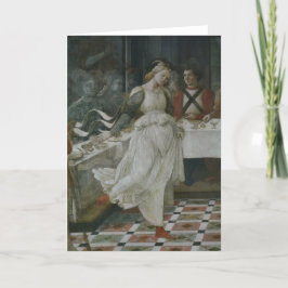 バプテストのヨハネの人生 – ヘロデの晩餐会 – リッピ シーズンカード