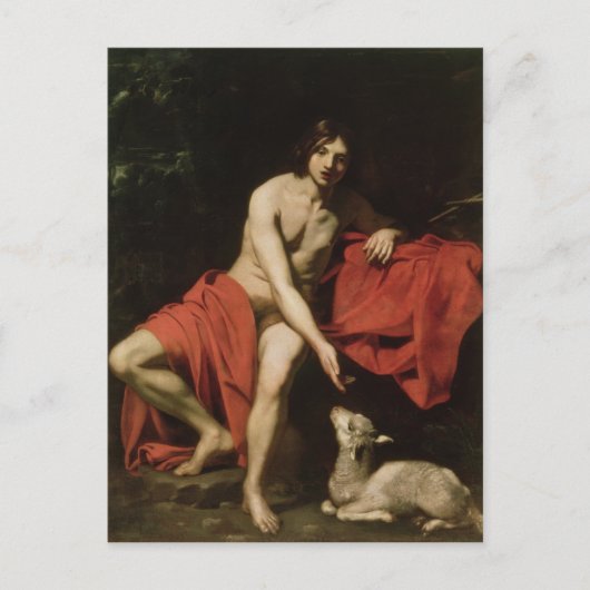 バプテストのヨハネ ポストカード (正面)