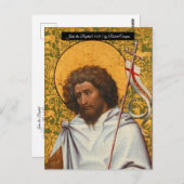 バプテストのヨハネ ポストカード (正面/裏面)