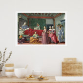 バプテストの聖ヨハネの誕生（フレスコ） (参照al ポスター (キッチン)