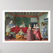 バプテストの聖ヨハネの誕生（フレスコ） (参照al ポスター (正面)