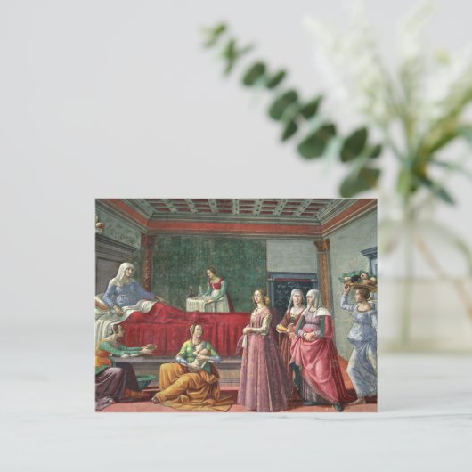 バプテストの聖ヨハネの誕生（フレスコ） (参照al ポストカード (スタンド正面)