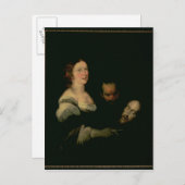 バプテストの聖ヨハネの頭とサロメ ポストカード (正面/裏面)