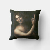 バプテストの聖ヨハネ，レオナルド・ダ・ヴィンチ クッション (裏面)