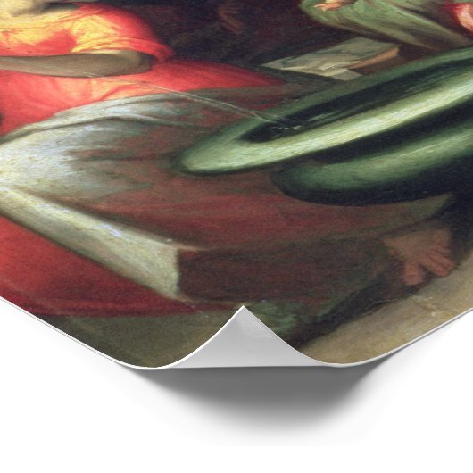 バプテスト出生 ポスター (角)