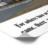 バプテスト教会ポスター ポスター (角)