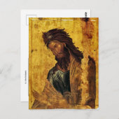 バプテスト正教会の聖ヨハネ正教会アイコン ポストカード (正面/裏面)