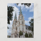 バプテスト派サバンナ聖ヨハネ大聖堂聖堂 ポストカード (正面)