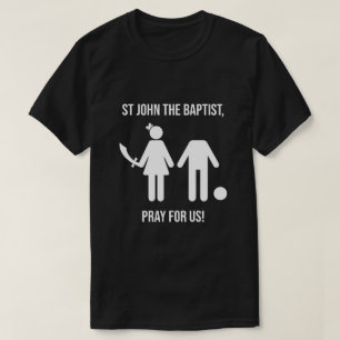バプテスト祈者の聖ヨハネ Tシャツ