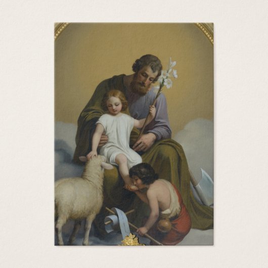 バプテスト者の聖結婚カードのカトリックのヨハネ (正面)