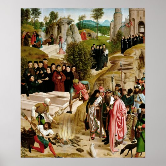 バプテスト聖ヨハネ遺物の伝説 ポスター (正面)