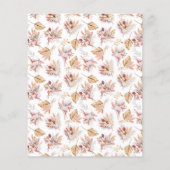 バプテスパンパスフラワーズバラ金ゴールド予算の招待 チラシ (裏面)