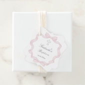 バプテスピンクの弓フレーム フェイバータグ (インサイチュ)