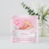 バプテスピンクレース写真バタフライクロスガール2 招待状 (スタンド正面)