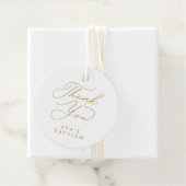 バプテスファースト金ゴールド神が十字架を祝福 フェイバータグ (インサイチュ)