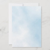 バプテスブルースカイボーイは贅沢を越える 招待状 (裏面)