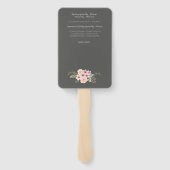 バプテスプログラムファン – フローラクロスグレー ハンドファン (裏面)