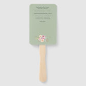 バプテスプログラムファン – フローラクロスセージ ハンドファン (裏面)